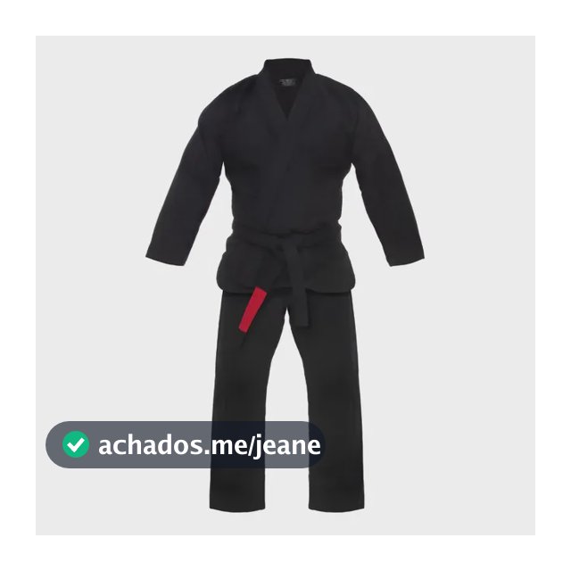 Kimono Jiu Jitsu Preto Adulto