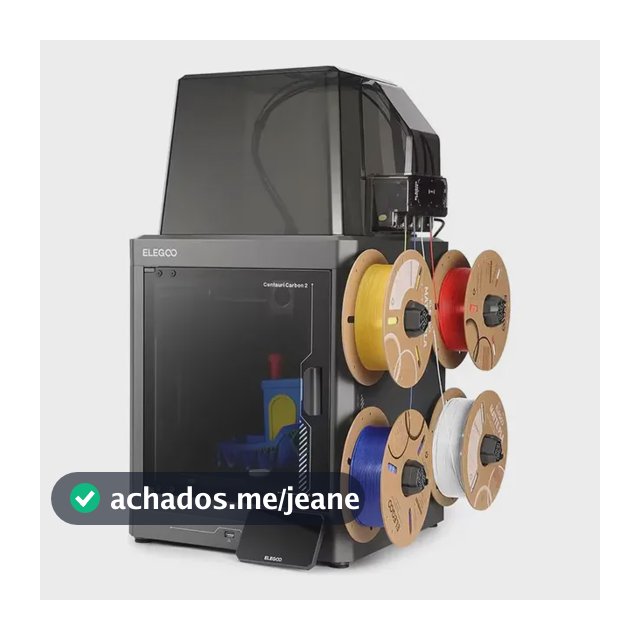 Impressora 3d Elegoo Centauri Carbon 2 Combo Multicor 4cores 127/220v Preto