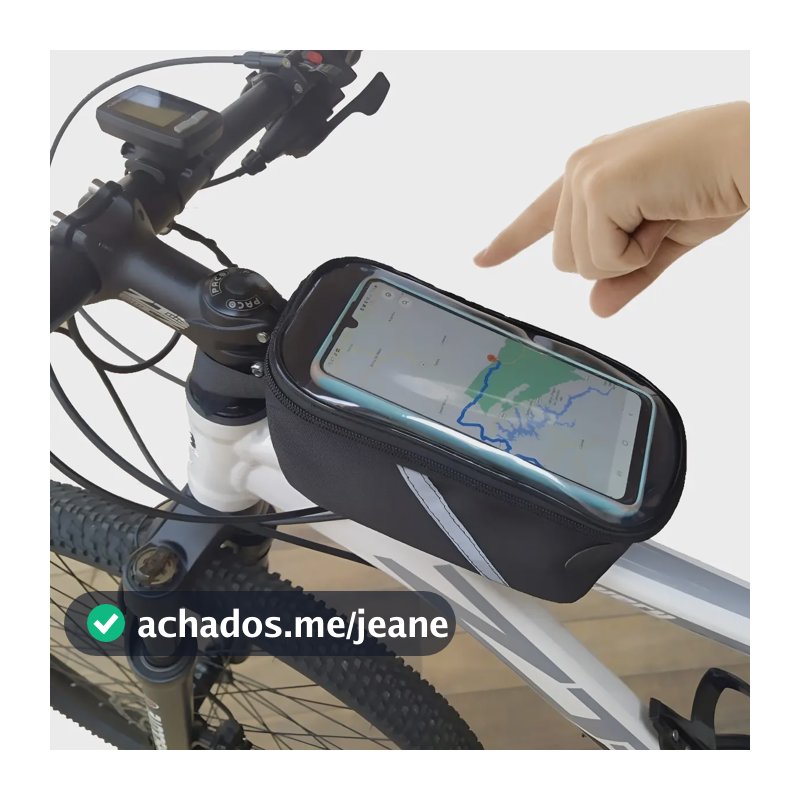 Bolsa Porta Celular/documento Smart Case Quadro Bike Preto