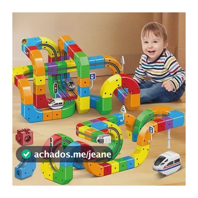 Montagem De Brinquedos Trilho De Alta Velocidade 69 Peças