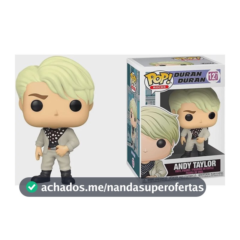 Boneco Funko Pop Rocks Duran Duran Andy Taylor 127
