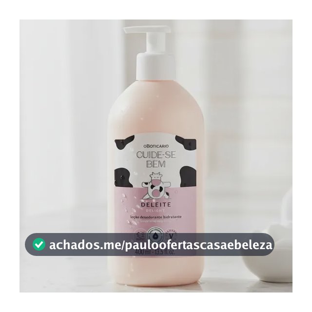 O Boticário Deleite Loção Hidratante Desodorante Corporal Gourmand