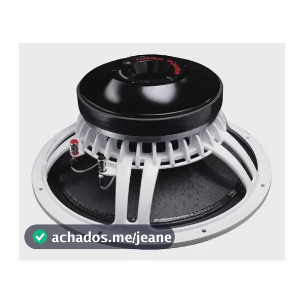 Grave Woofer Hard Power HP 1750 15'' 1750W RMS 4 Ohms para Carro