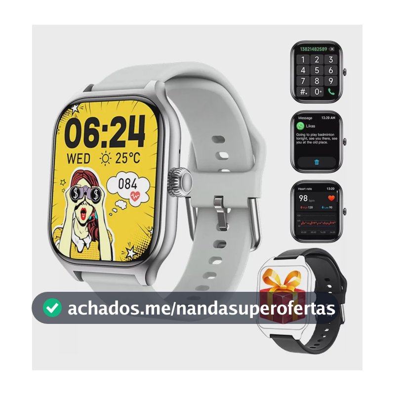 Relógio inteligente smartwatch Bluetooth AIYIN GTS4 Ultra Max masculino e feminino cor Prateado para android ios modos esporte 2.01 51mm Digital Chamada Voz Presente Pulseira para Silicone Assistente