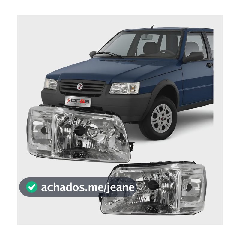 Par Farol Uno Mille Fire Economy Way 04 2005 2006 2007 2008  Ambos Lados