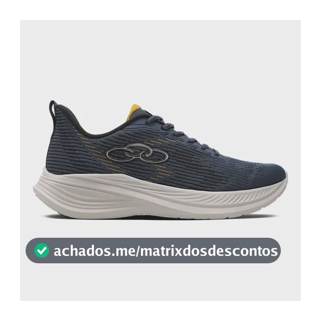 Tênis Olympikus 100% Original Preto Academia Treino Adulto