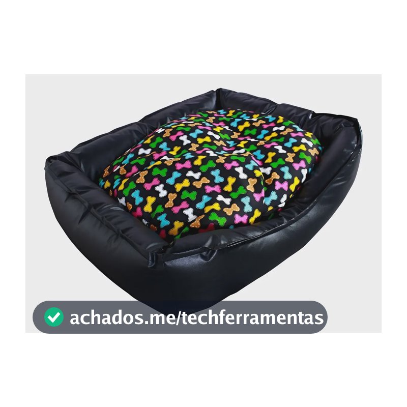 Caminha Pet Impermeável + Almofada Antialérgica Cachorro M