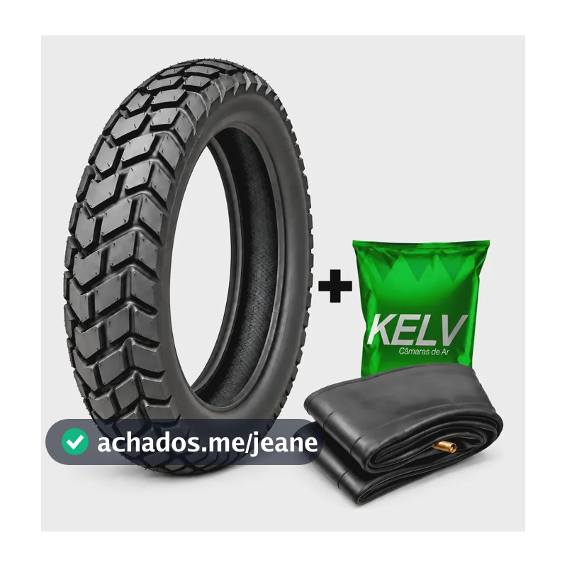 Pneu Traseiro 110/90 17 60p Mt60 Pirelli Com Camara Bros