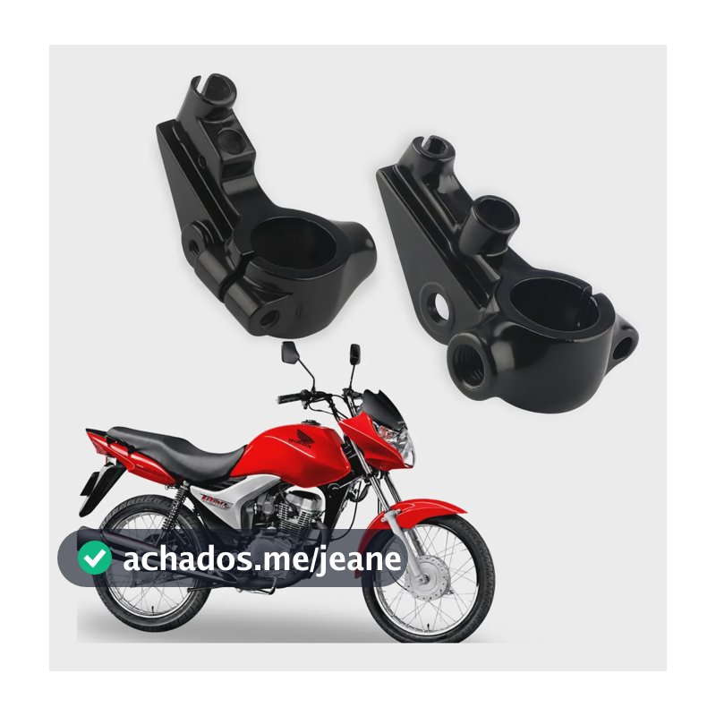 Par Manicoto Freio E Embreagem Honda Cg 125 150 Titan Fan Preto