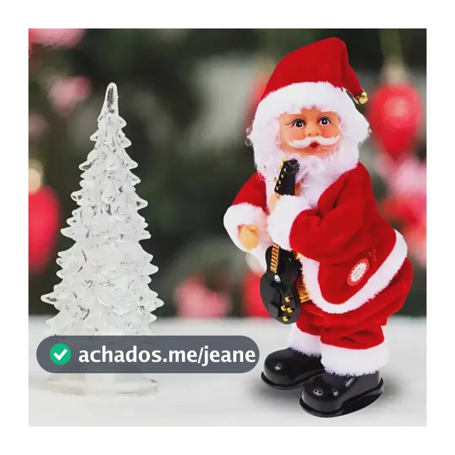 Papai Noel Musical Balança Dança Mexe O Bumbum Com Movimento
