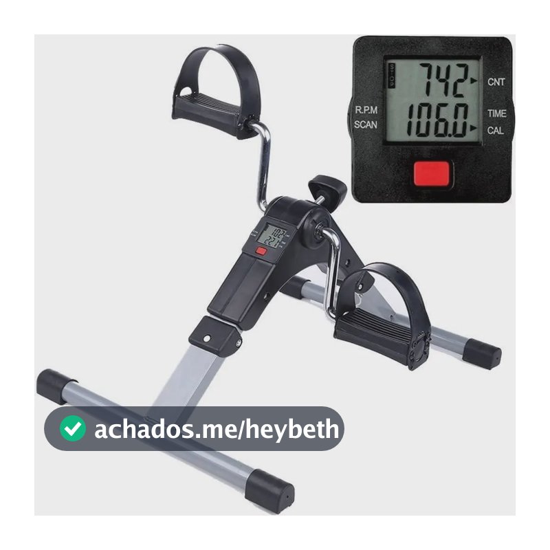 Mini Bike Fisioterapia Portátil Bicicleta Ergométrica