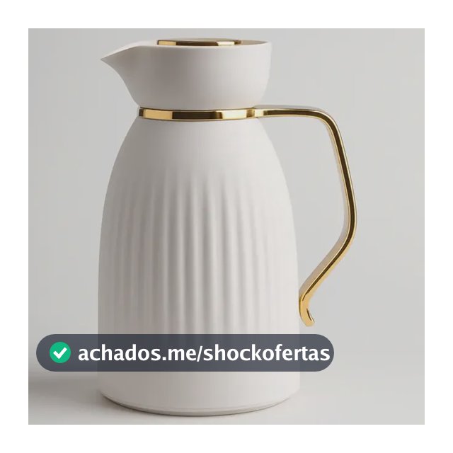 Garrafa Térmica 1l Mônaco Fastclick Quente Frio Bravatti