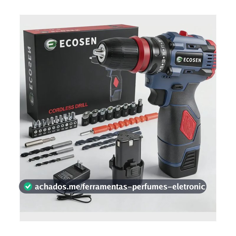 Furadeira Com Chave De Fenda Brushless 16.8v - 2 Baterias