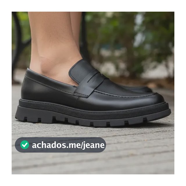 Sapato Casual Masculino Loafer Tratorado Comfort + Óculos