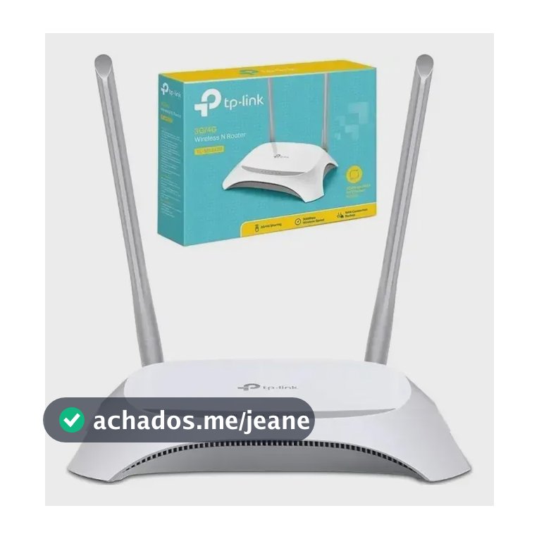 Roteador Wi-fi Tp-Link TL- Wr840 N Wireless 300Mbps