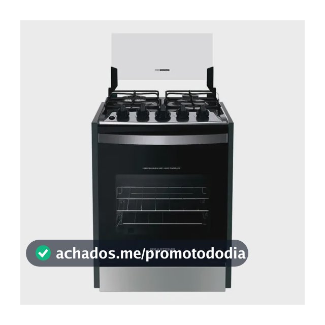 Fogão De Embutir Brastemp 4 Bocas, Chama Dupla Byo4ebr Cor Inox Bivolt