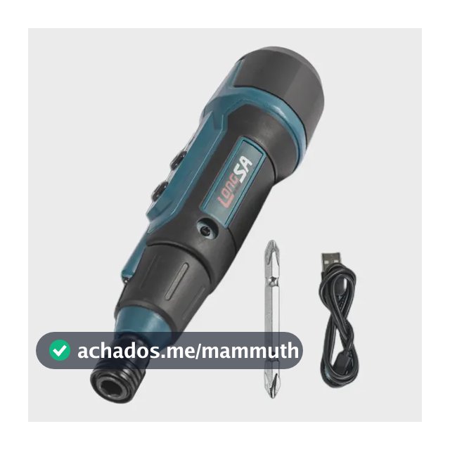 Chave De Fenda Elétrica Pequena Sem Fio 3,6v Y-k 127/220v
