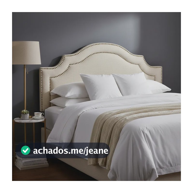 Cabeceira Queen /casal Estofada Provençal /tachas-promocão! Ver Catalogos No Anuncio