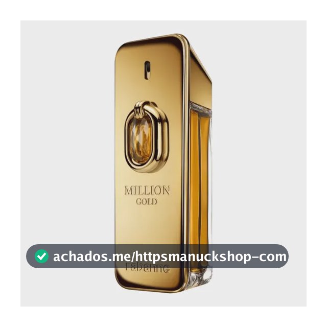 Perfume Rabanne Million Gold Elixir Parfum Intense 200 ml Masculino