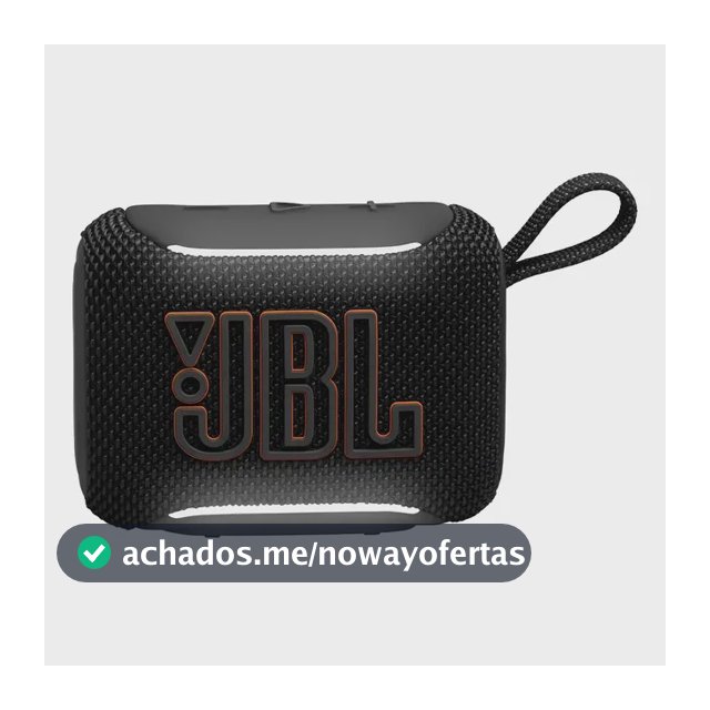 Caixa De Som Jbl Go 5 Preto Preto