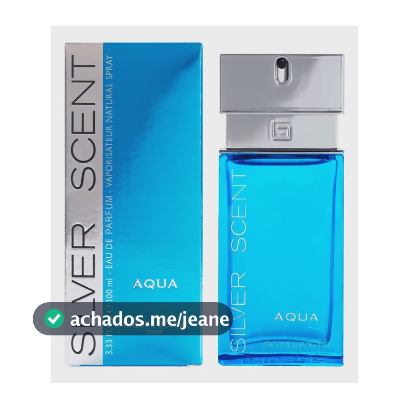 Silver Scent Aqua Jacques Bogart Eau De Parfum Perfume Masculino 100ml