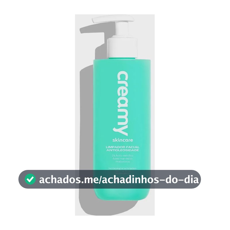 Creamy Skincare Limpador Facial Antioleosidade 300ml