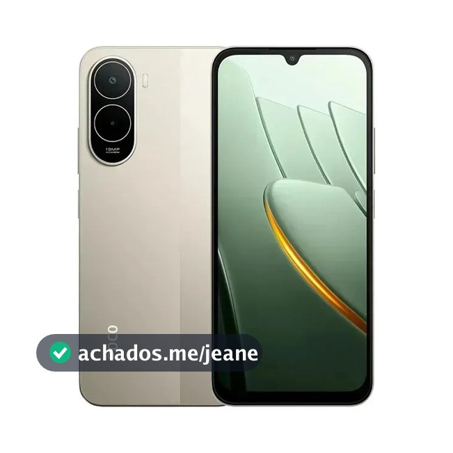 Xiaomi Poco C81 Pro 4G Dual Sim 256gb 4gb Ram Tela LCD 6,9" 120Hz 6000mah Fast Charge 15W Cor Dourado
