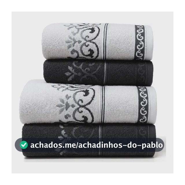 Jogo Toalhas Banho E Rosto Grossas Macias 100% Algodão 4pçs