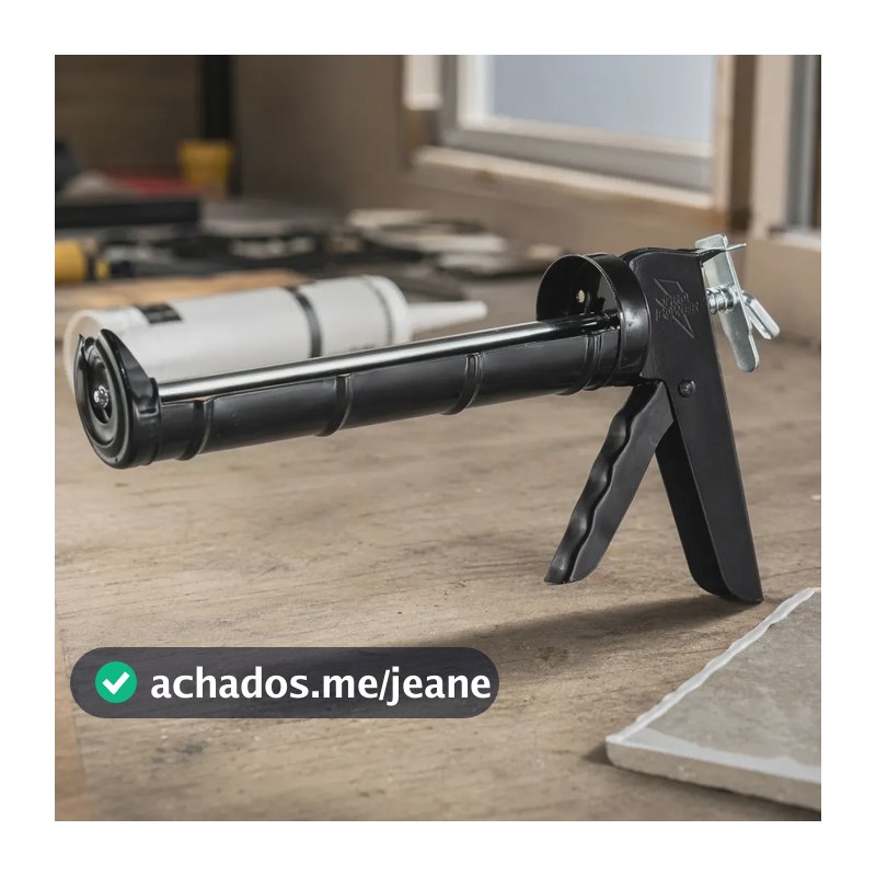 Pistola Aplicador Silicone Pu Aberto Catraca Metálica Aplicador Manual Selante Cola Tubo Estrutura Reforçada Uso Construção Reparos Vedação