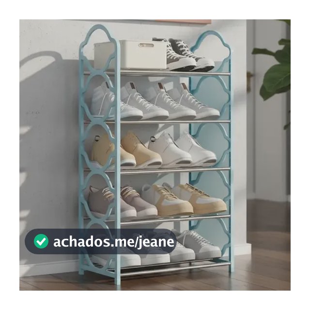 Sapateira Organizador 5 Prateleiras Regulavel Multi Uso Top