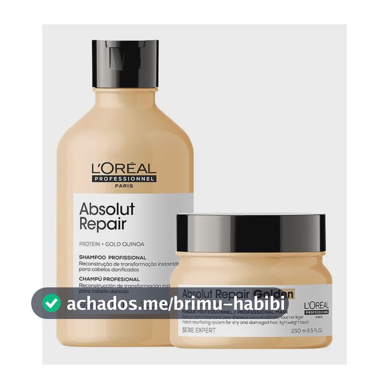 Kit L'oréal  Pro Absolut Repair Gold Quinoa - Sh+másc