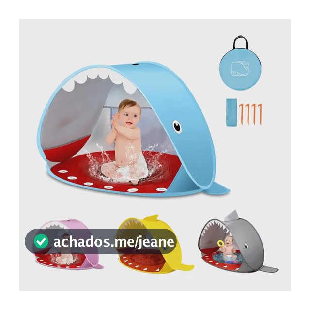 Tenda Barraca Infantil Bebê Piscina Areia Praia Proteção