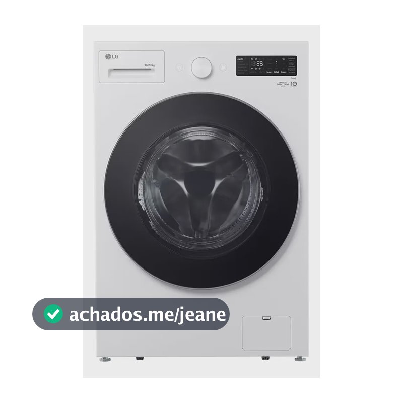 Lava E Seca Smart LG 16kg  Branca Com Aidd - 220v 220v Branco