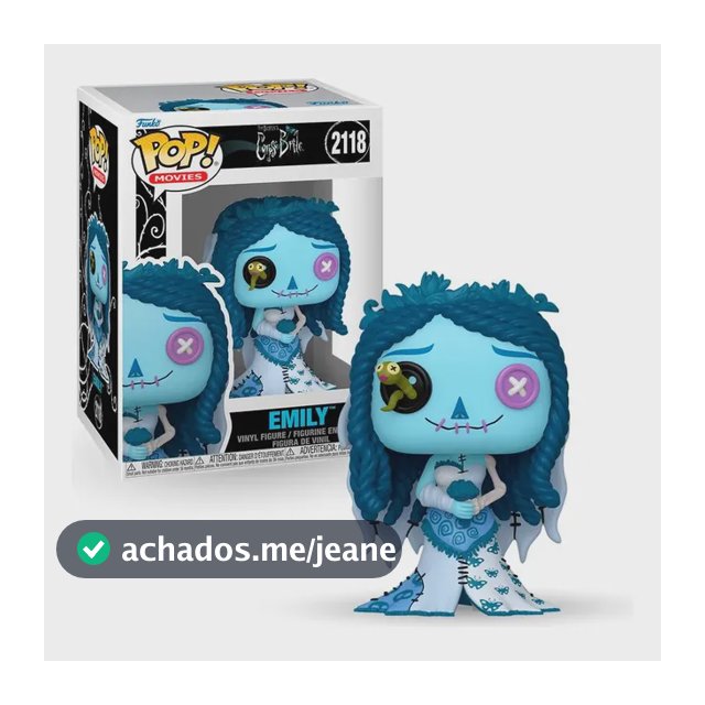 Boneco Funko Pop! Patchwork A Noiva Cadáver - Emily
