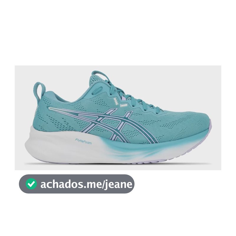 Tênis Feminino Gel-pulse 16 Azul/roxo Asics Azul Liso 37 Br