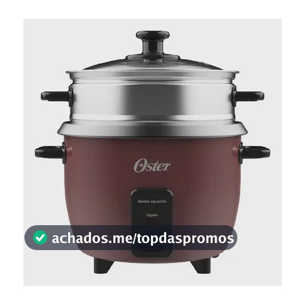 Panela Elétrica De Arroz 1l Oster Bordô Oster