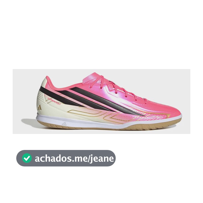 Chuteira De Futsal Masculina F50 Hyperfast Club adidas Rosa 42 Br