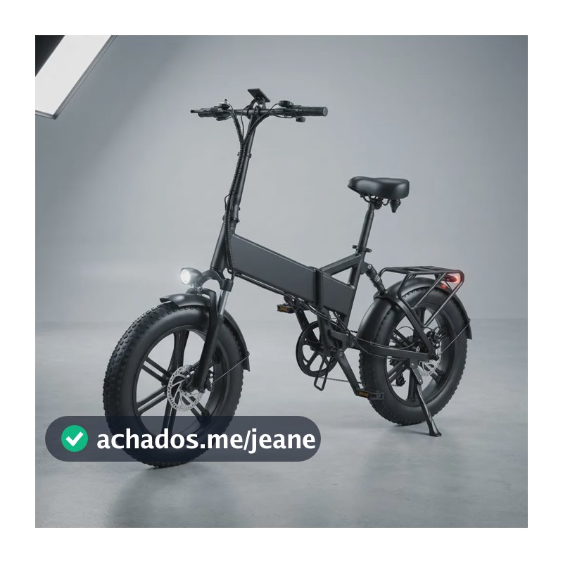 Bicicleta Bike Elétrica Dobravel 1000w Eb-03 48v14,5ah Preto 17