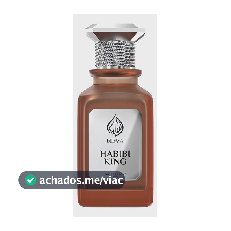 Perfume Eau De Parfum Habibi King Bidaya Âmbar Gourmand 100ml