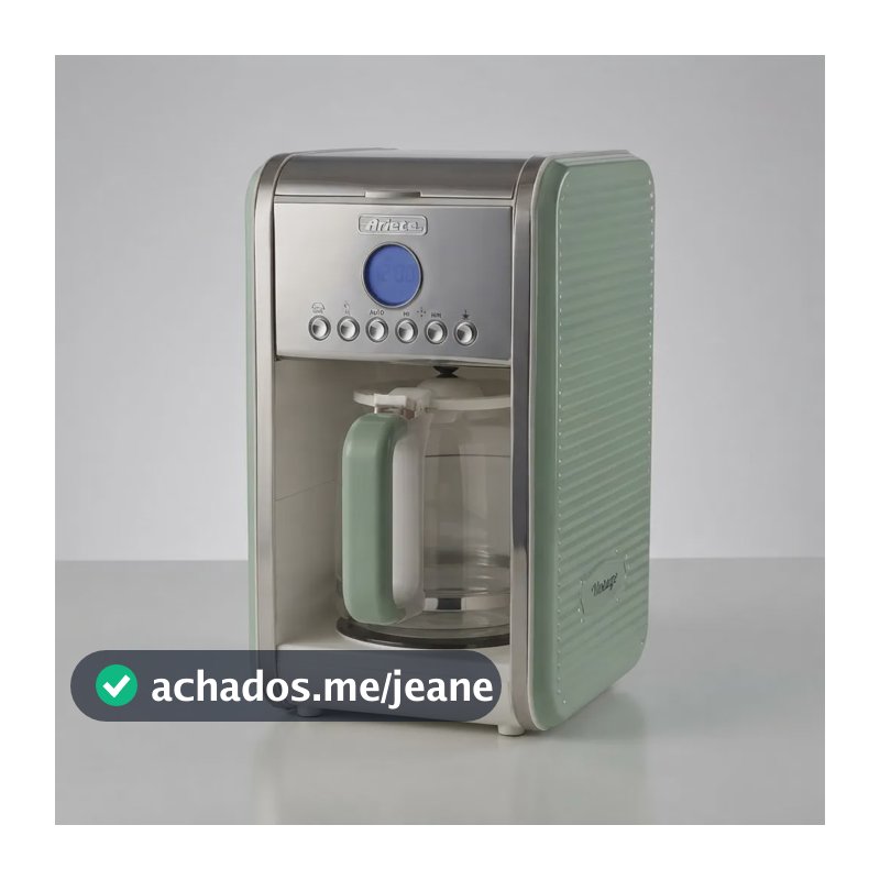 Cafeteira Elétrica Ariete Vintage Programavel Verde 127v Azul 127v