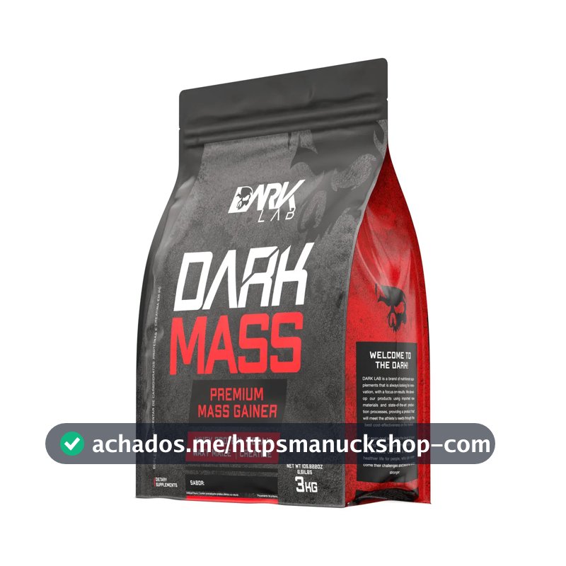 Hipercalorico Dark Mass - 3kg - Dark Lab Sabor Chocolate