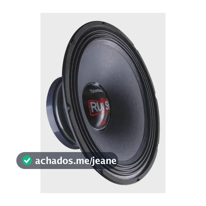 Tipo De Alto-falante Woofer Bomber Rush 15 Pol Para Carro/caminhonete Cor Preto 15 X 15 X 15 X 1 Unidade