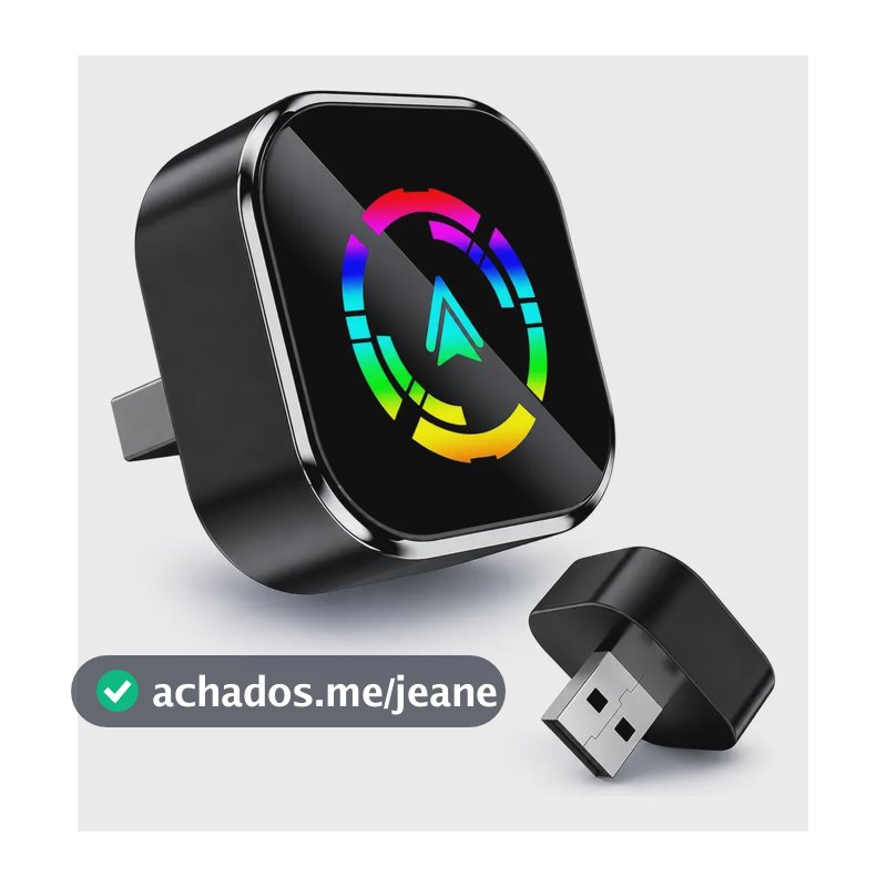 Adaptador Wireless Compatível Com Carplay E Android Auto B