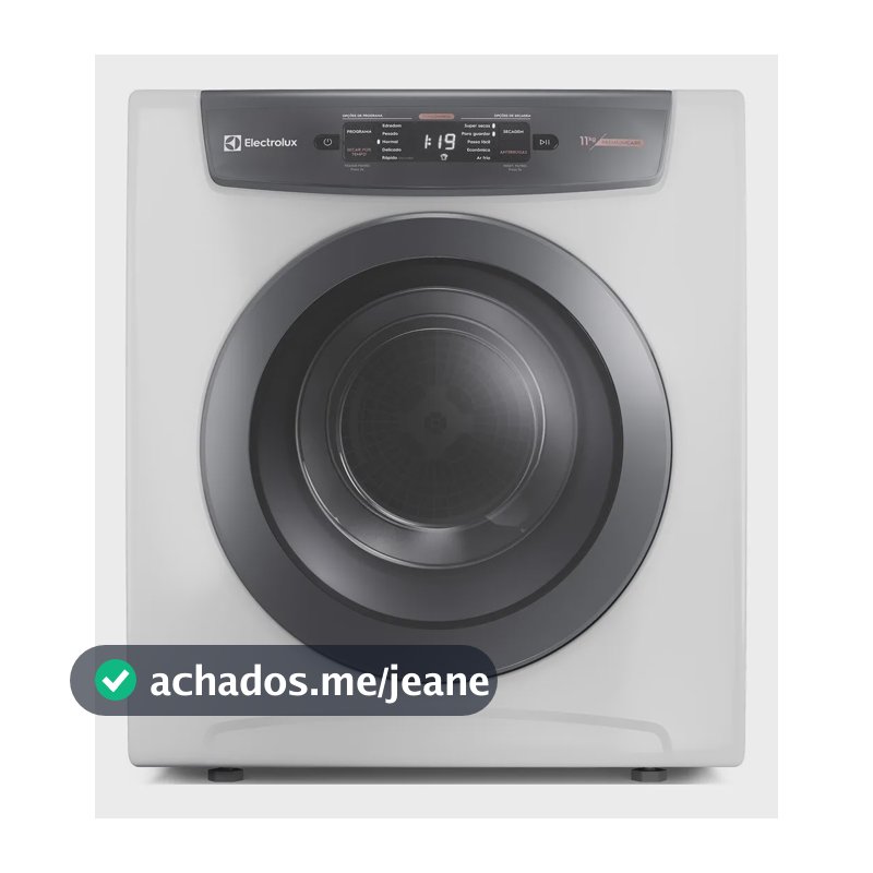 Secadora De Roupas De Parede E Piso 11 Kg Timer Electrolux Branco 220v