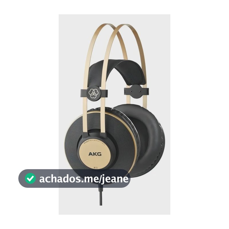 Fone de ouvido over-ear AKG K92 matte black