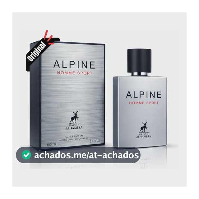 Alpine Homme Sport Maison Alhambra 100ml Edp