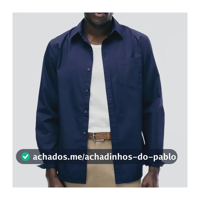 Camisa Básica Masculina Manga Longa Slim Hering