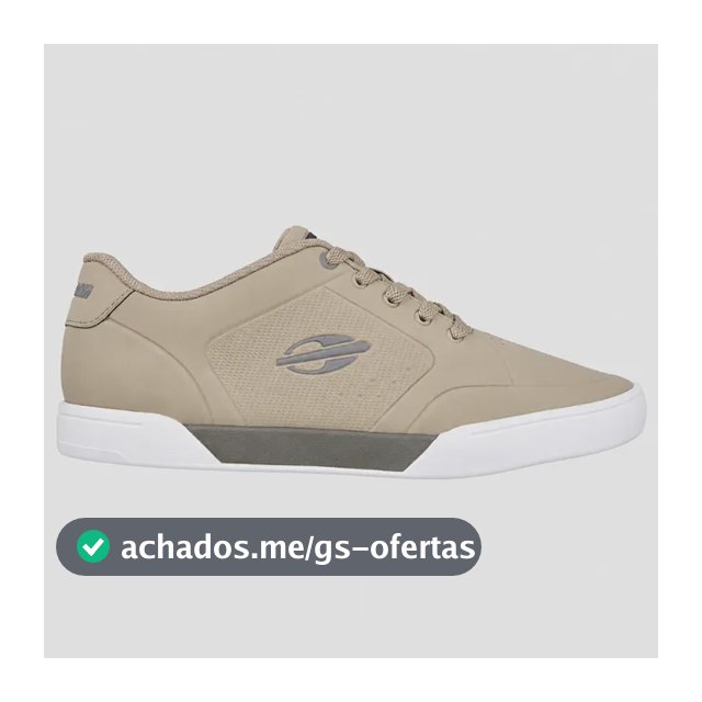 Tênis Masculino Urban Scape Mormaii Confortável Original Marrom/cinza/branco Lisa 41