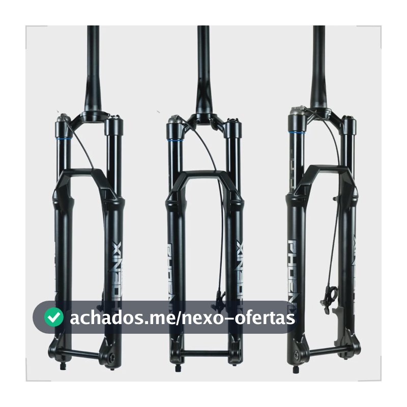 Suspensão Quest Phoenix 120mm Boost Tapered Canelas 34mm Tsw
