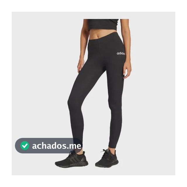 Legging Algodão Essentials Linear adidas